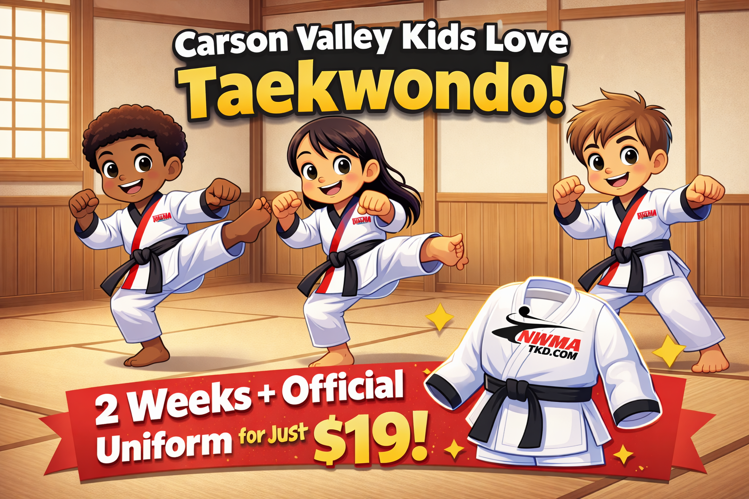 Northwest Martial Arts Facebook ad