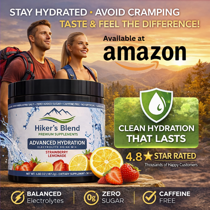 Hiker's Blend Premium Supplements Facebook ad