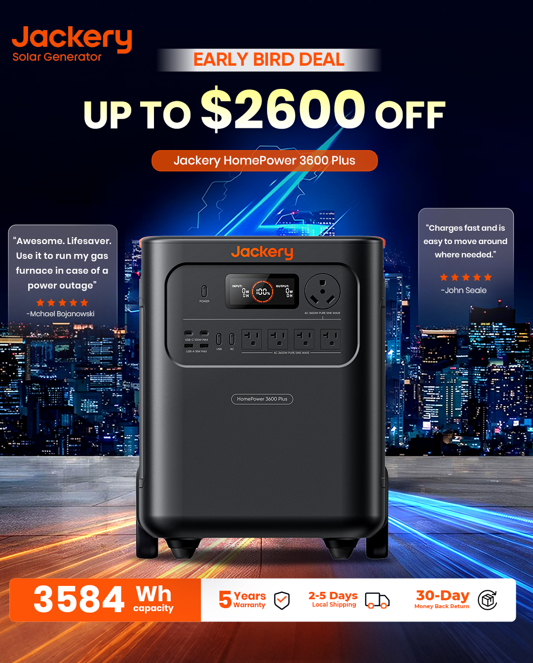 Jackery Facebook ad from Jan 15, 2026