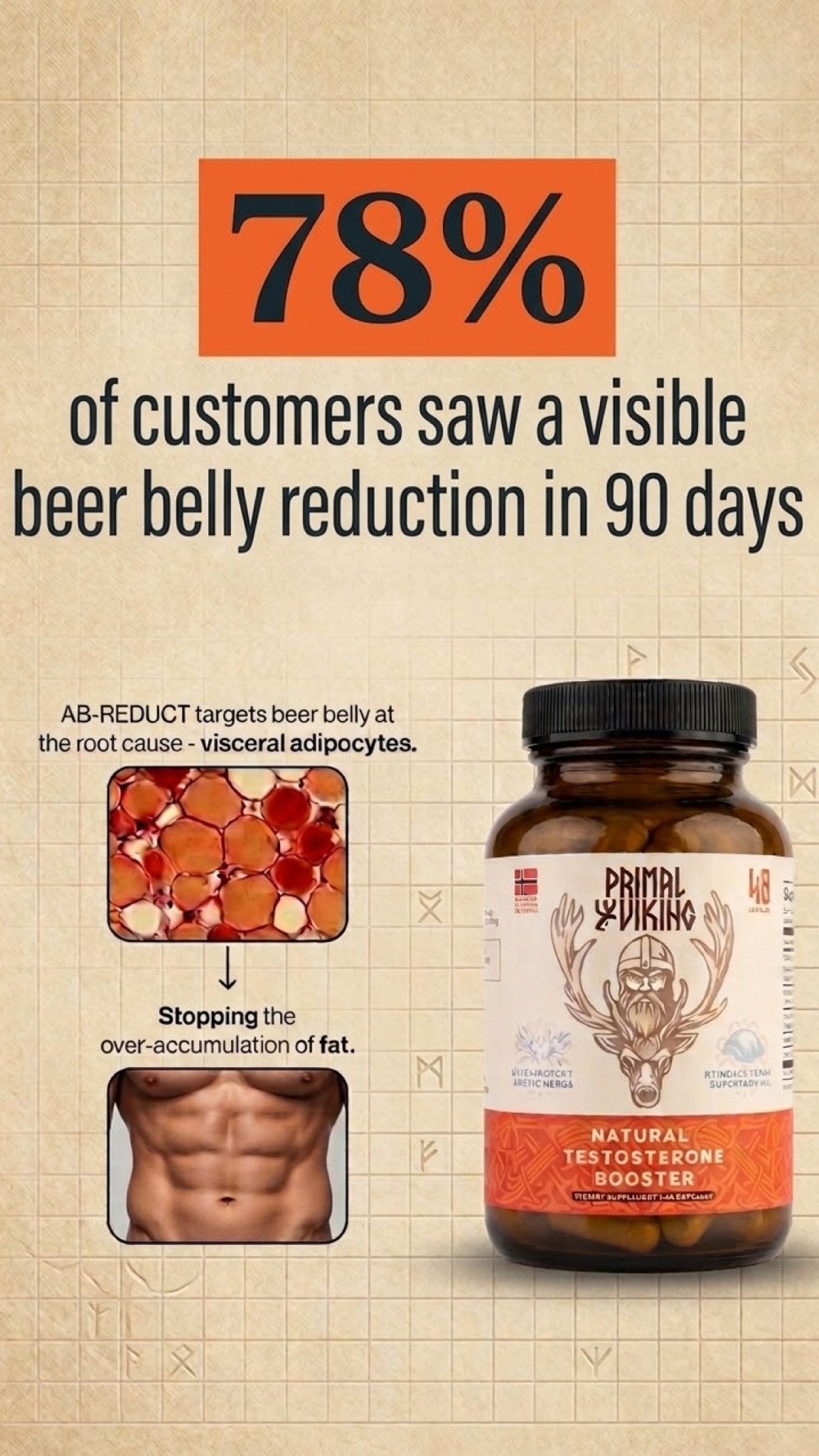 Primal Viking Facebook ad