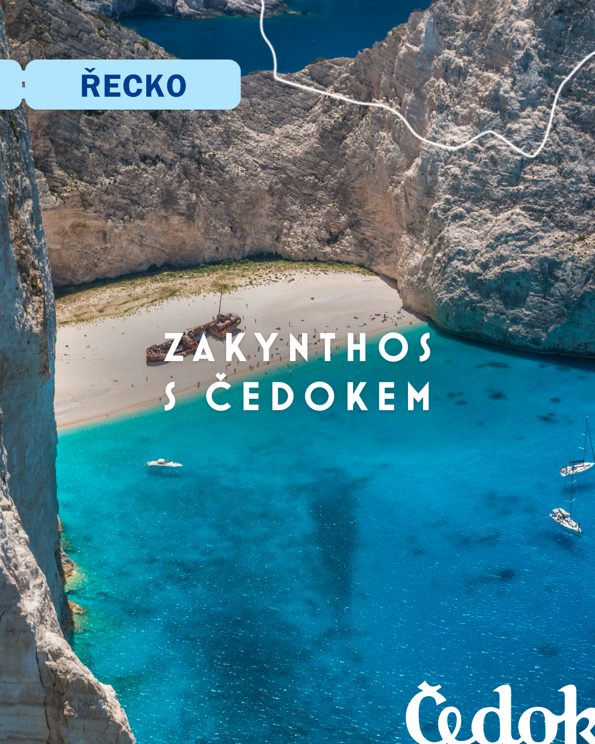 Čedok Facebook ad