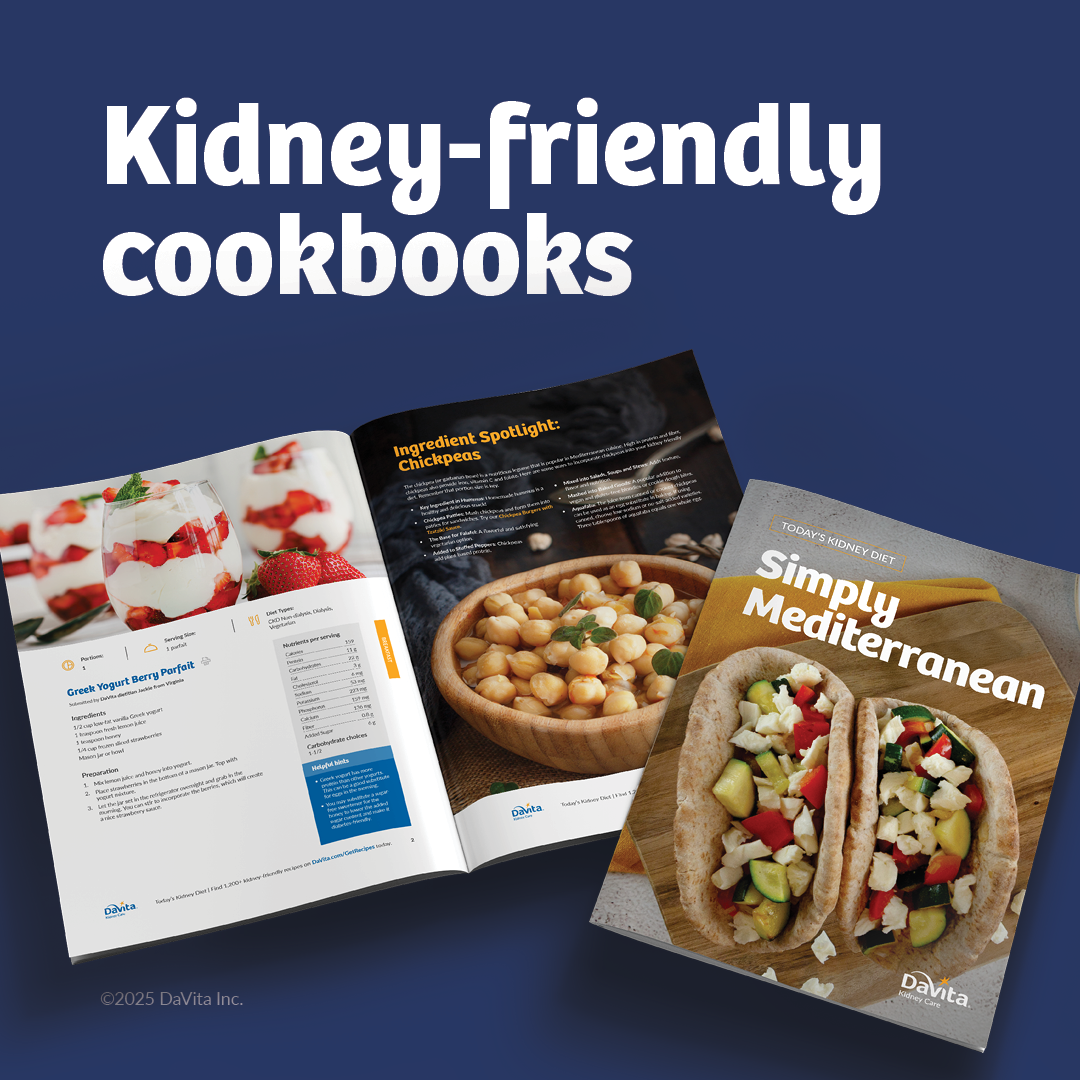 DaVita Kidney Care Facebook ad: Manage your kidney health on the go with…