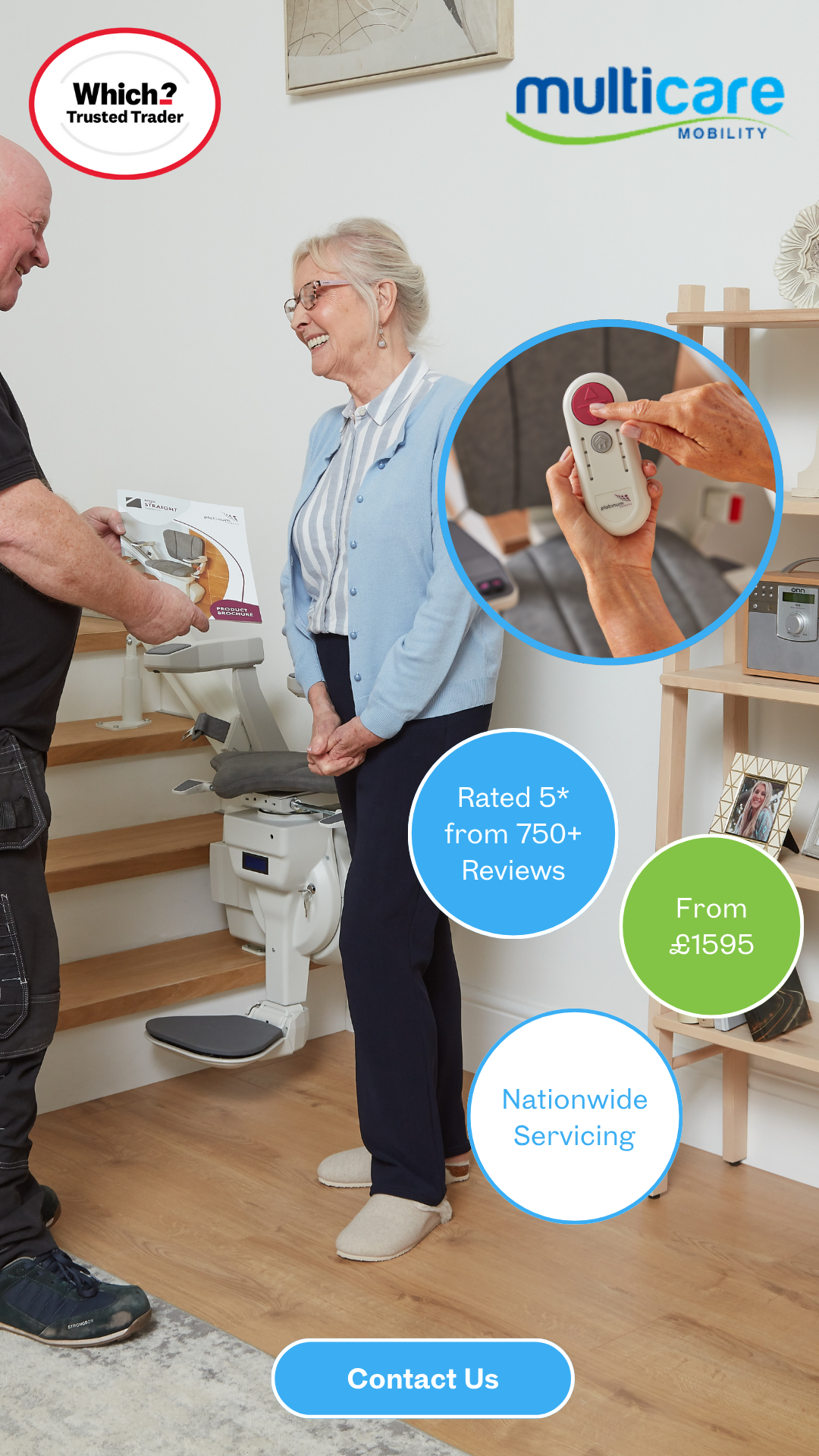 Multicare Stairlifts Facebook ad