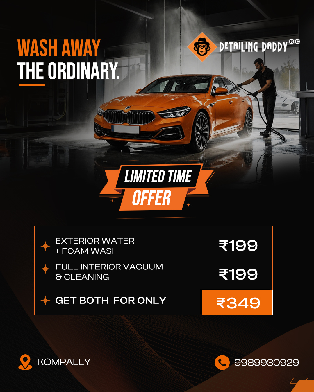 Detailing Daddy Kompally HYD Facebook ad