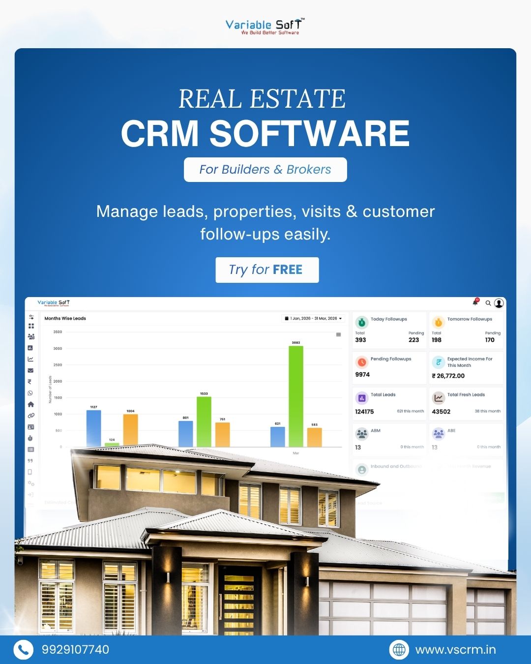 Variable Soft Facebook ad: Start FREE Trial