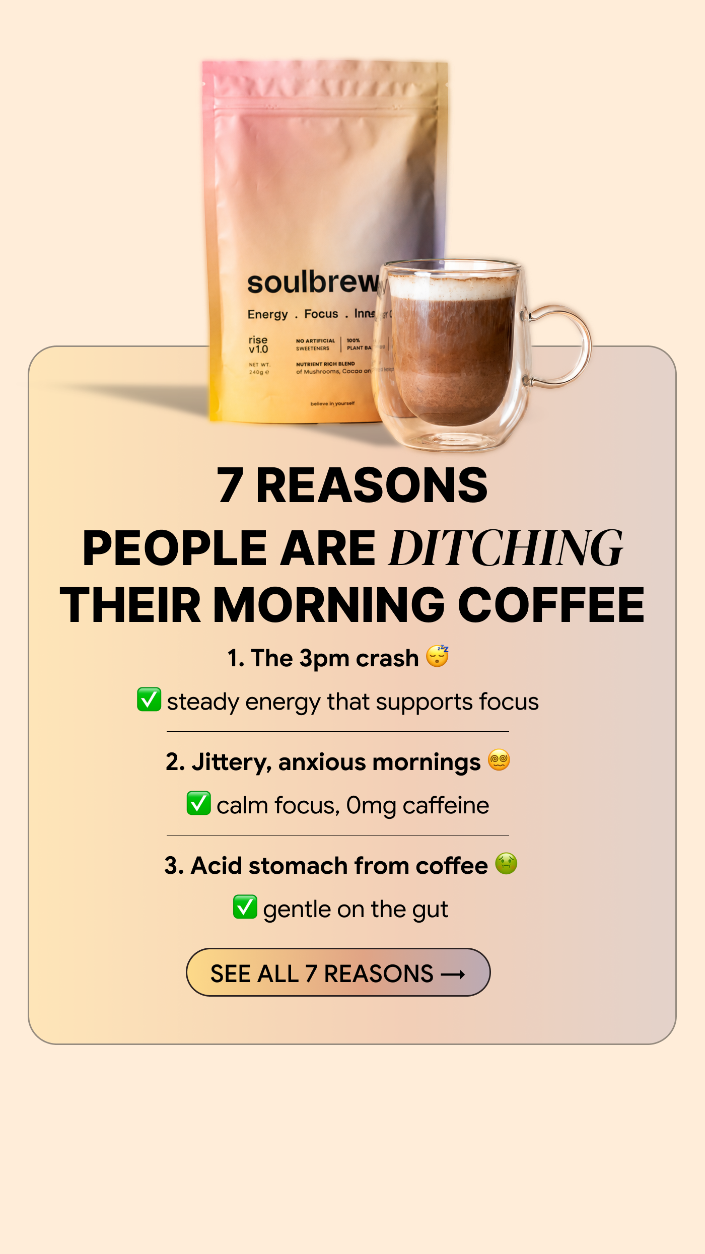 Soulbrew Facebook ad