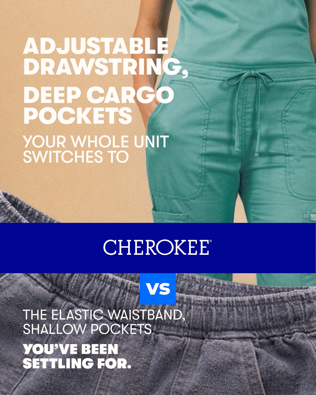 Cherokee Uniforms Facebook ad