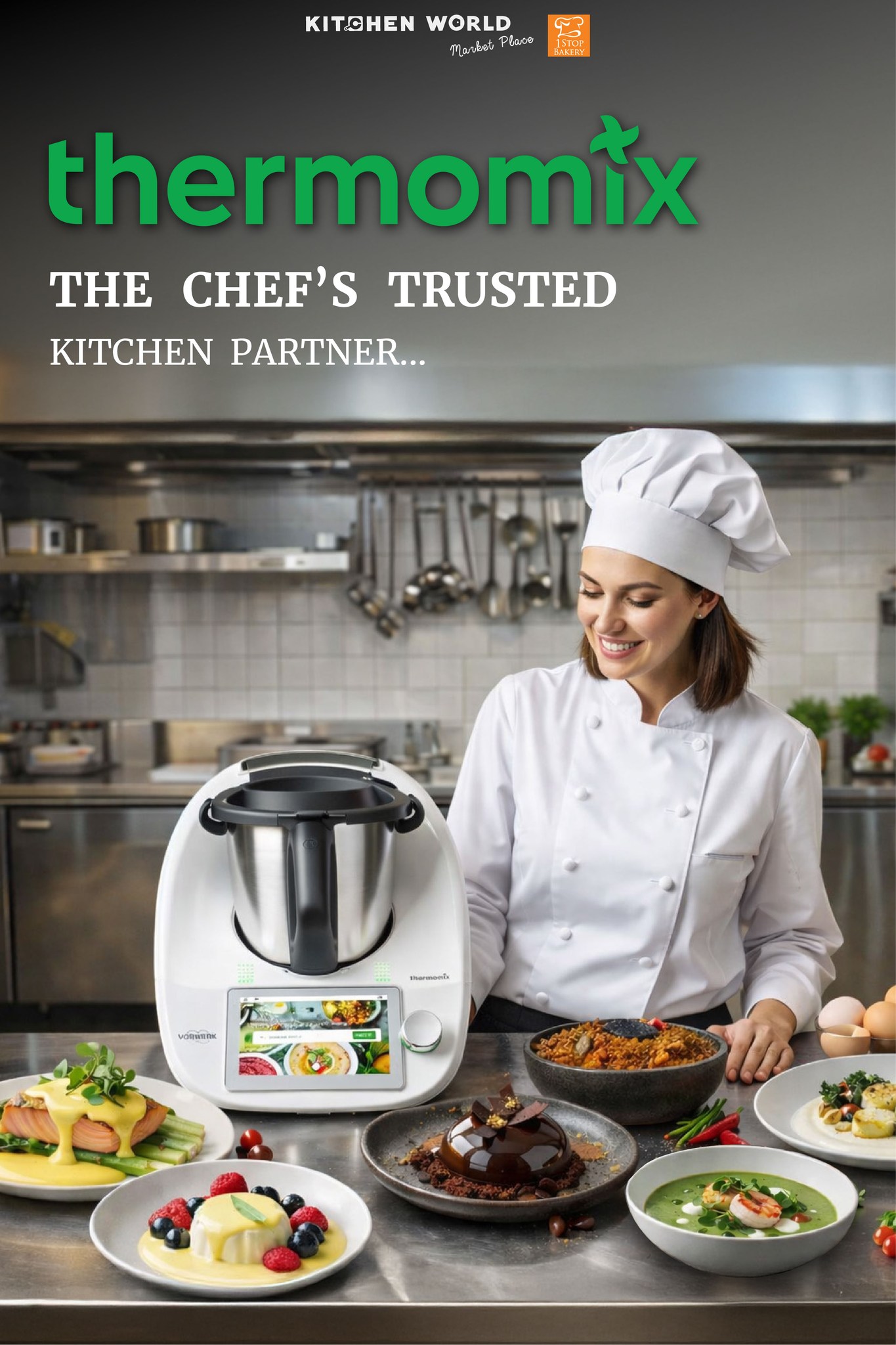 KitchenWorld Marketplace Facebook ad: Thermomix TM6, The Chef’s Trusted Kitchen Partner