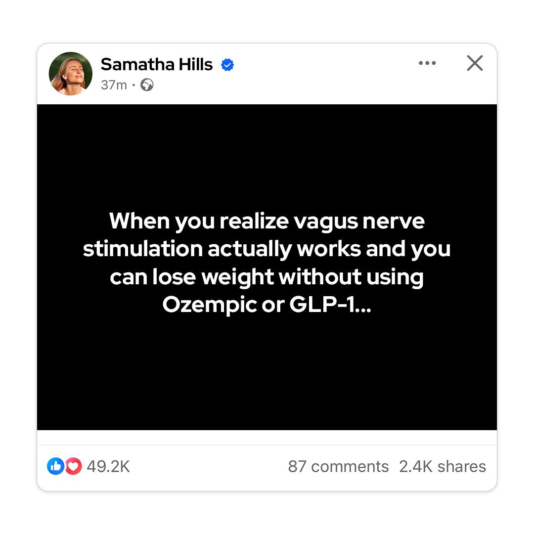 Health Insider Facebook ad