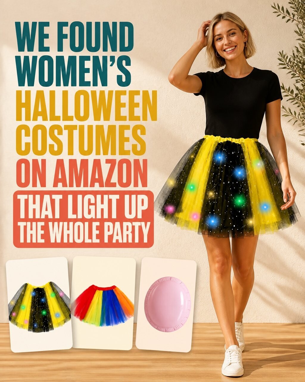 Toptenreviews Deals Facebook ad: Women's Halloween Costumes Worth Planning Ahead For