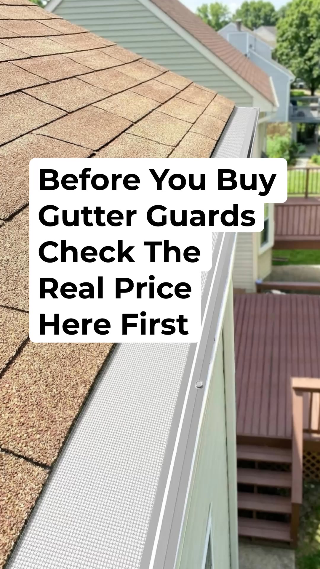HomeBuddy.com Facebook ad: Don't Overpay for New Gutter Guards