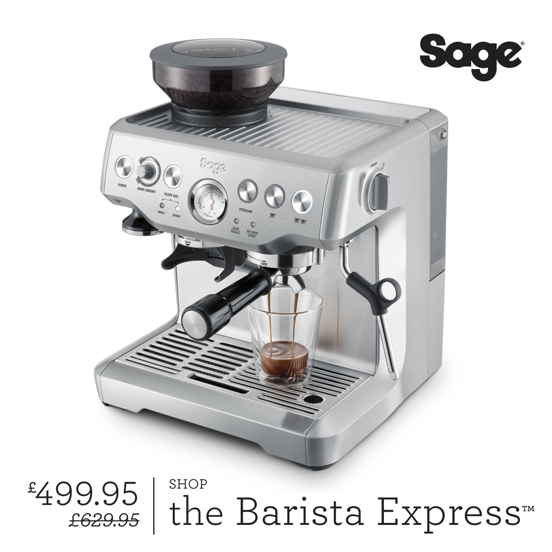 Sage Appliances UK Facebook ad: Shop the Barista Express
