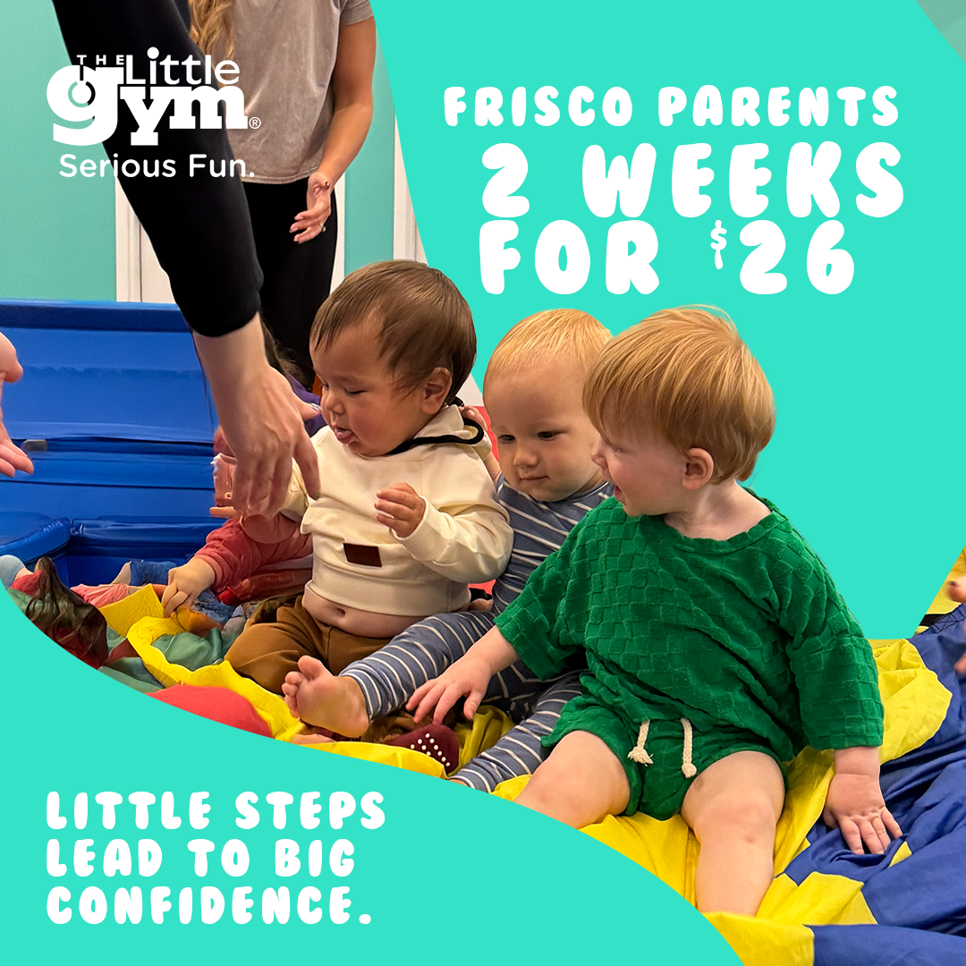 The Little Gym of Frisco - Stonebriar Facebook ad: Watch Them Grow - 2 Weeks for $26