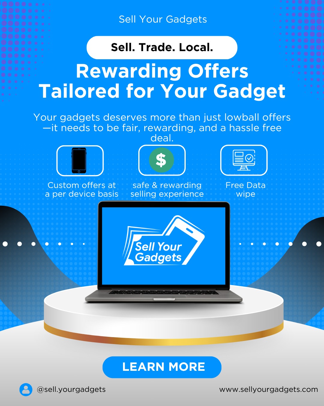 Sell Your Gadgets - Cash For Electronics Facebook ad