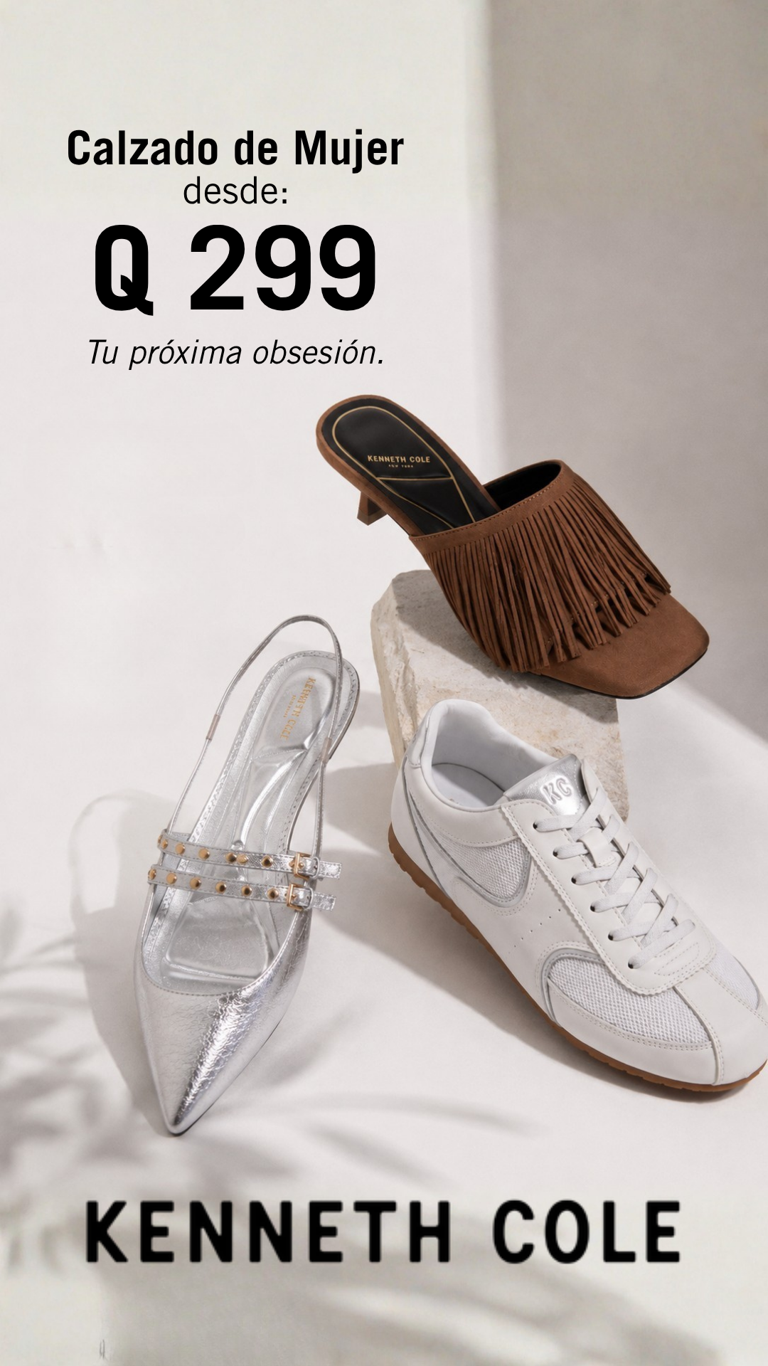 Kenneth Cole Guatemala Facebook ad: Tu próxima obsesión