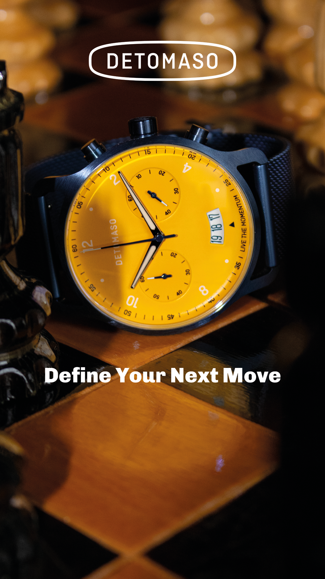 DETOMASO WATCHES Facebook ad