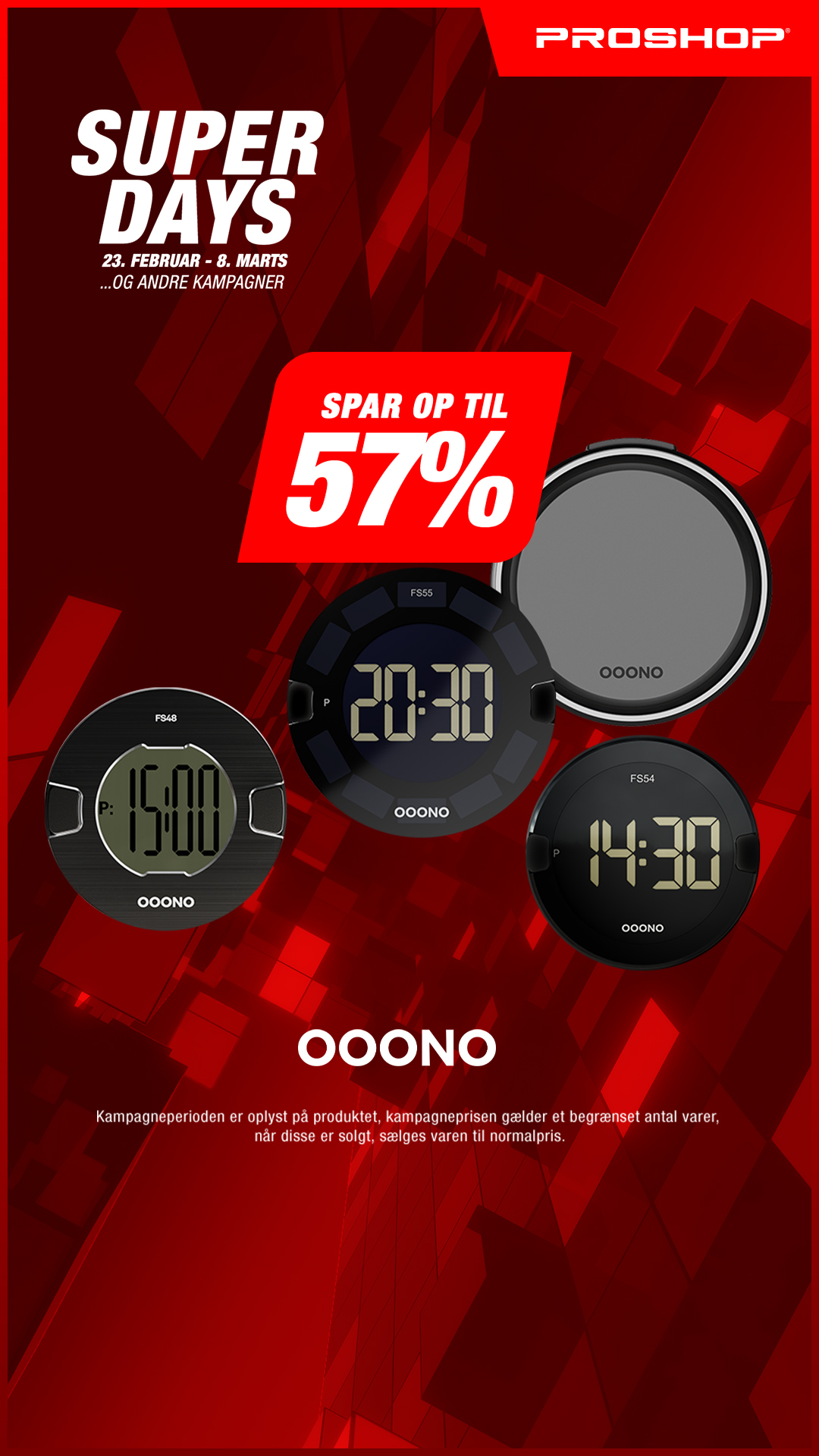 Proshop Facebook ad