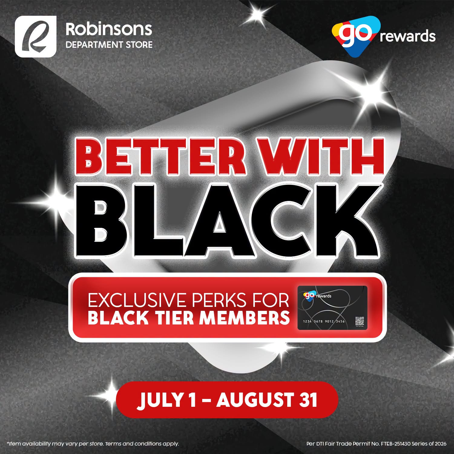 Robinsons Department Store Facebook ad