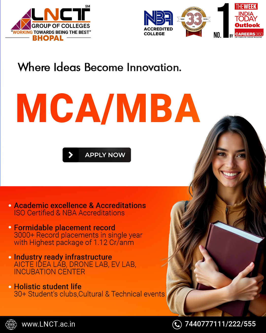 LNCT Group of College Facebook ad