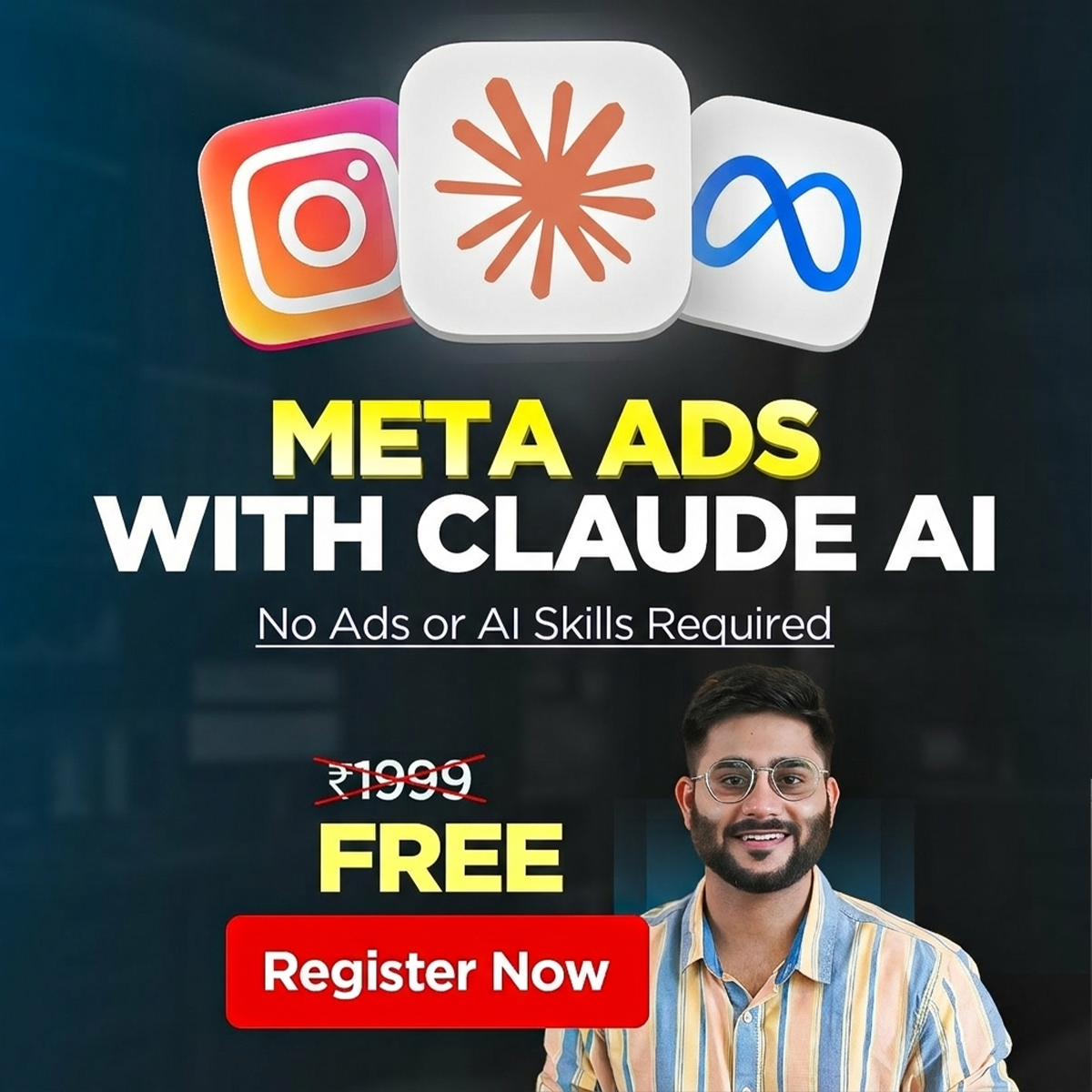 Navin Parmar Facebook ad: Learn Meta Ads + AI Secrets for Profitable Facebook &…