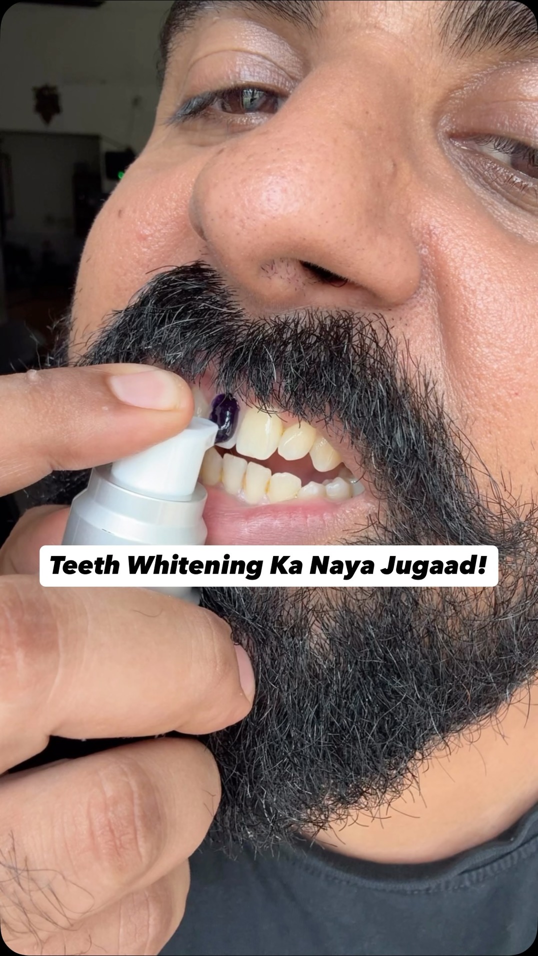 Perfora Care Facebook ad: Yellow teeth?