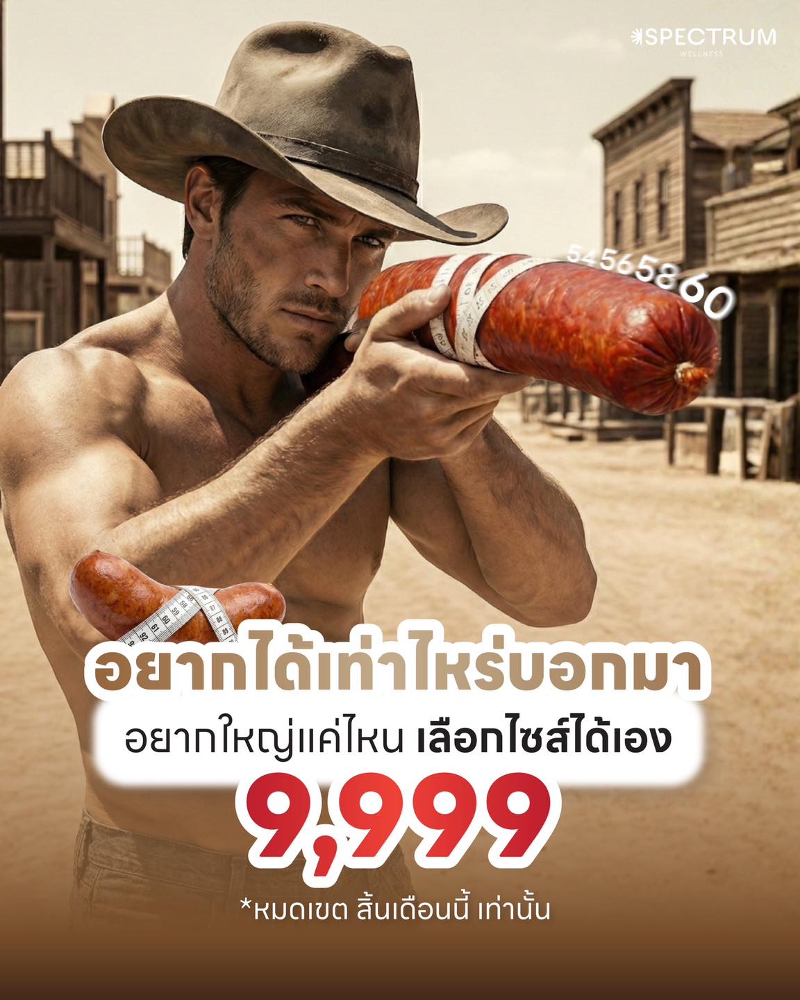 Spectrum Wellness - ดูแลสุขภาพเพศชาย Facebook ad