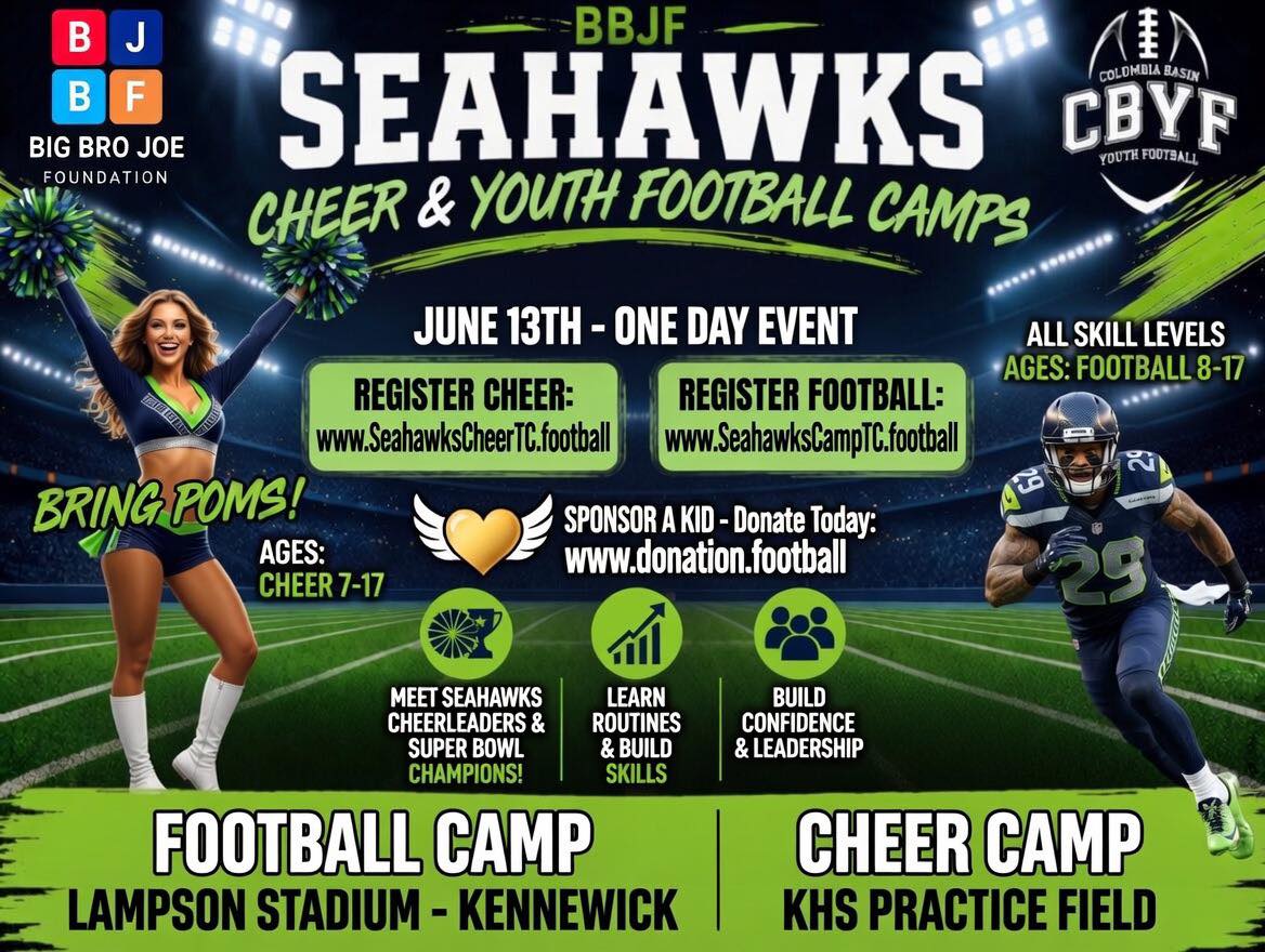 Columbia Basin Youth Football Facebook ad: NOT MUCH TIME LEFT TO REGISTER