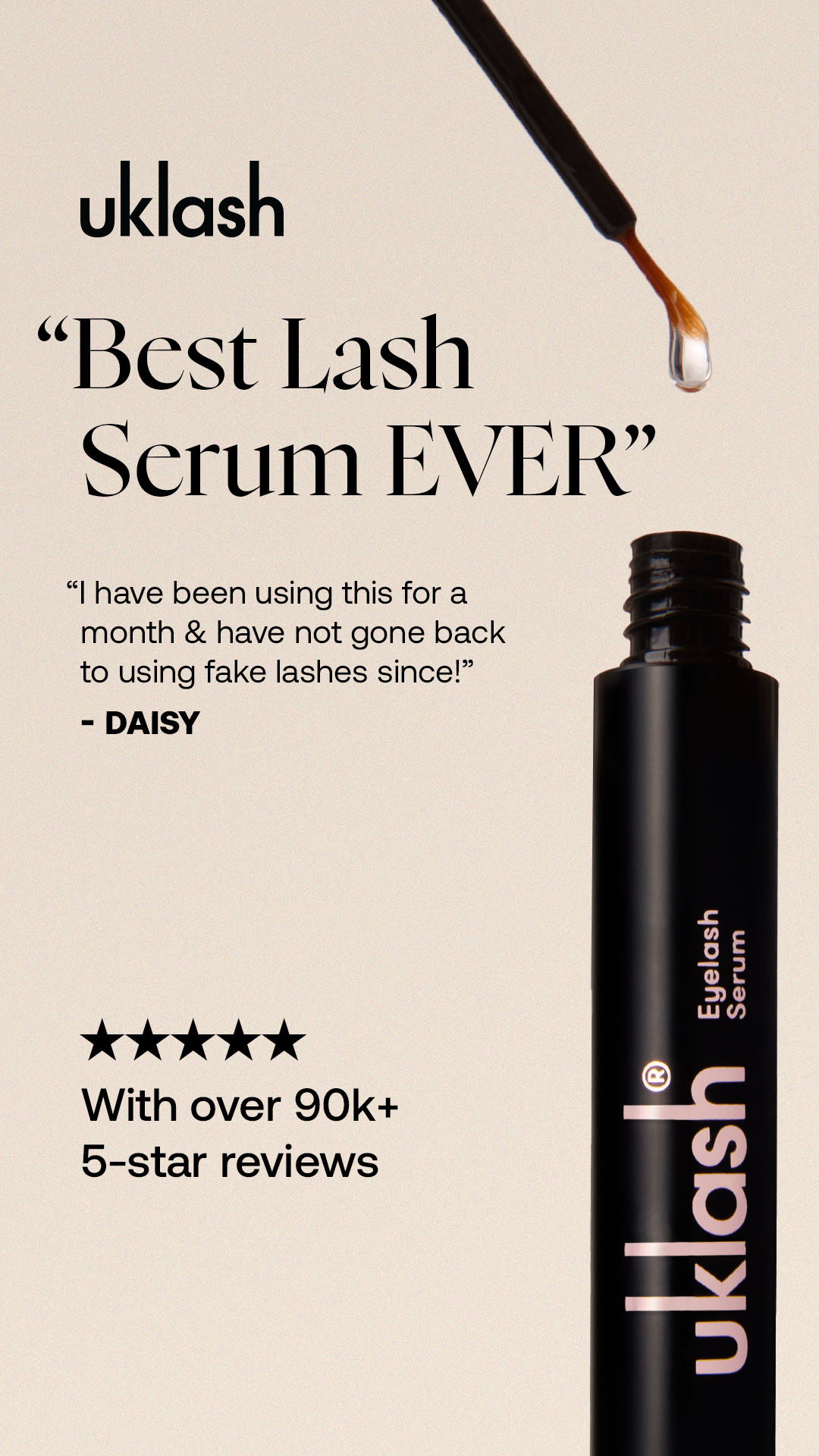 Uklash Facebook ad