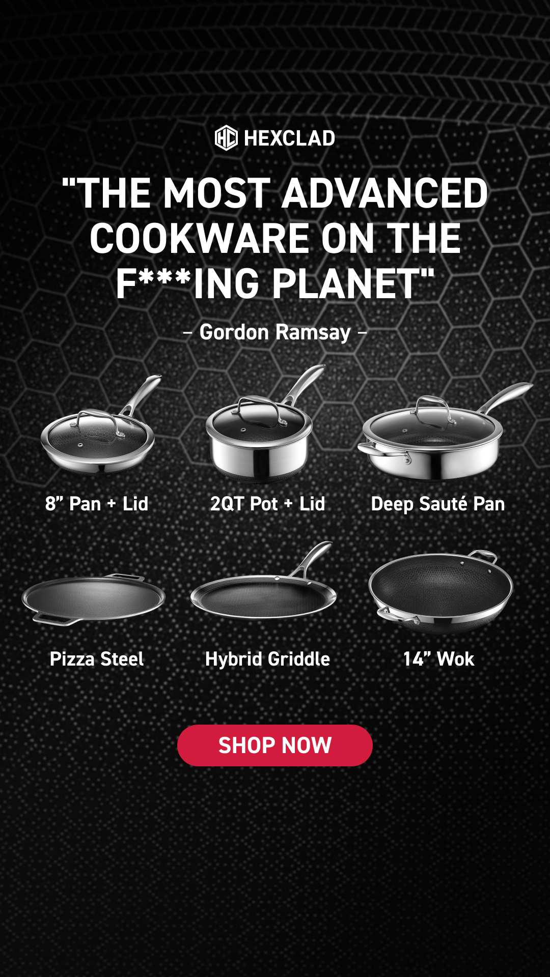 Gordon Ramsay Facebook ad