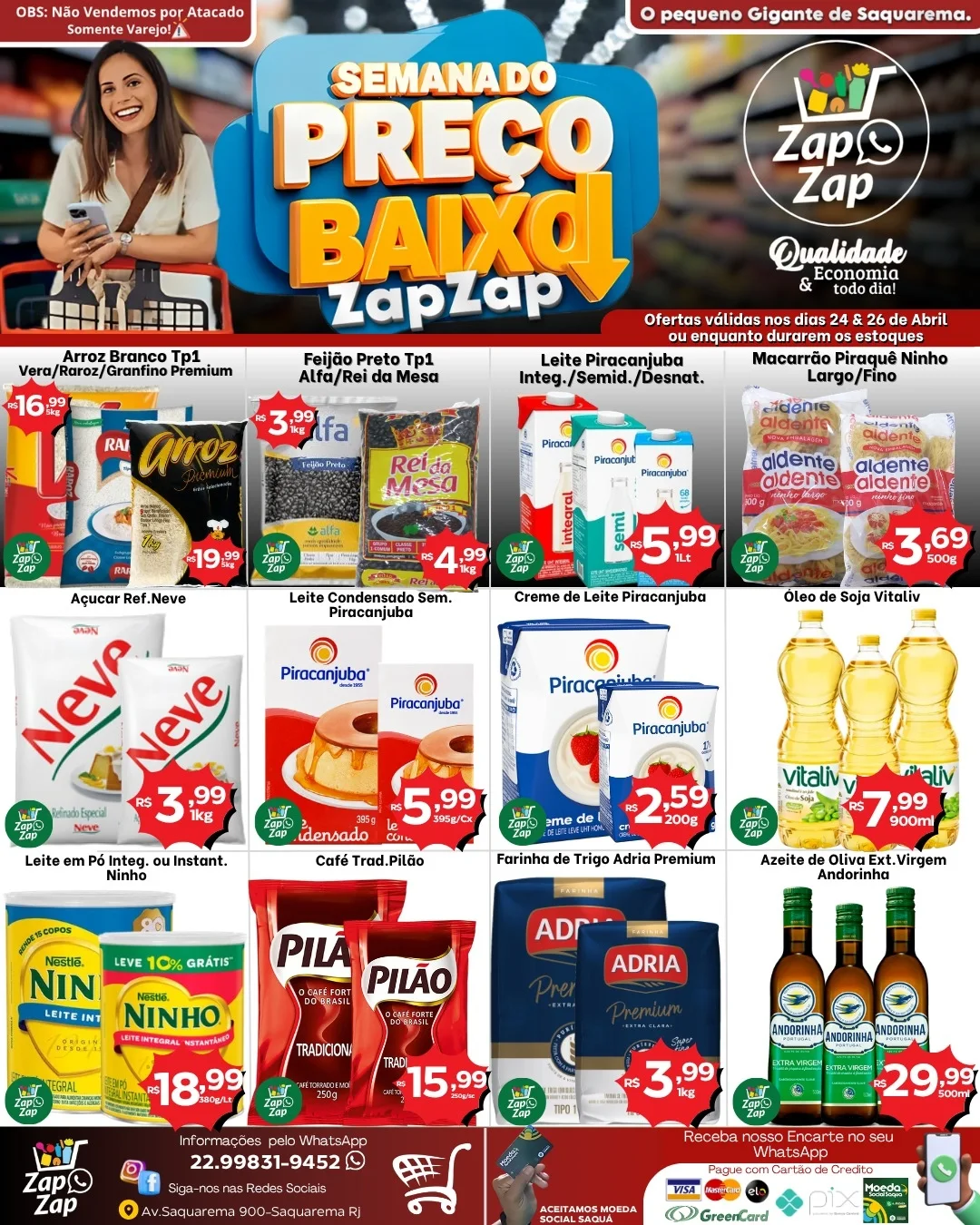 Mercado ZapZap Facebook ad: Como sempre saímos na frente com muitas ofertas…