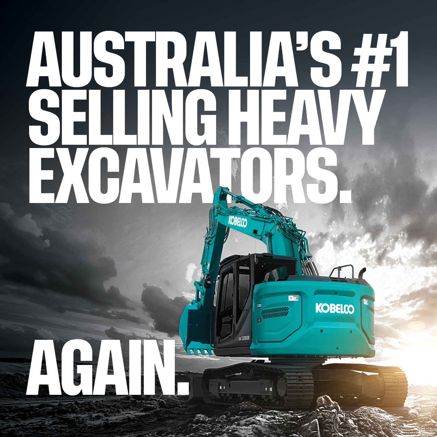 Kobelco Construction Machinery Australia Facebook ad: Kobelco Excavators