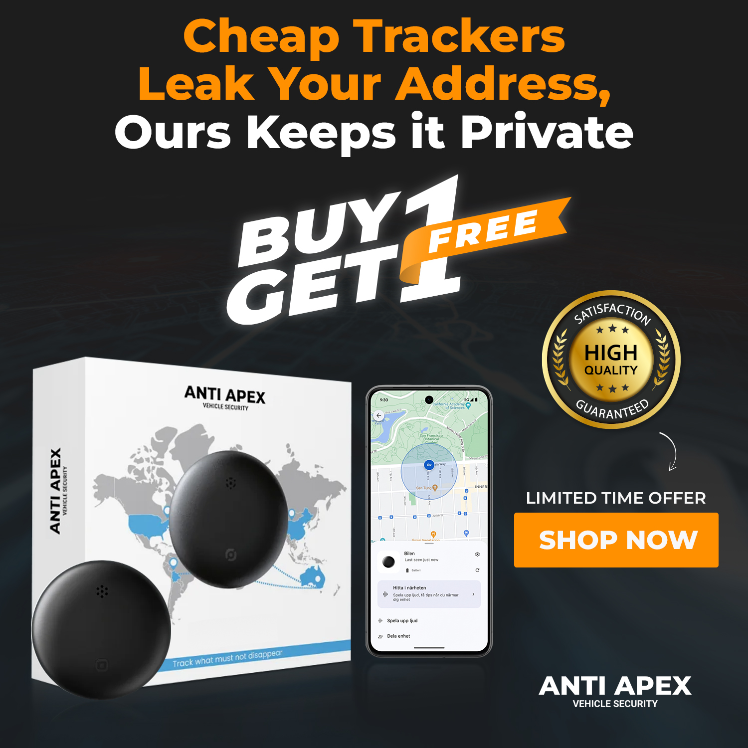 ANTI APEX Facebook ad