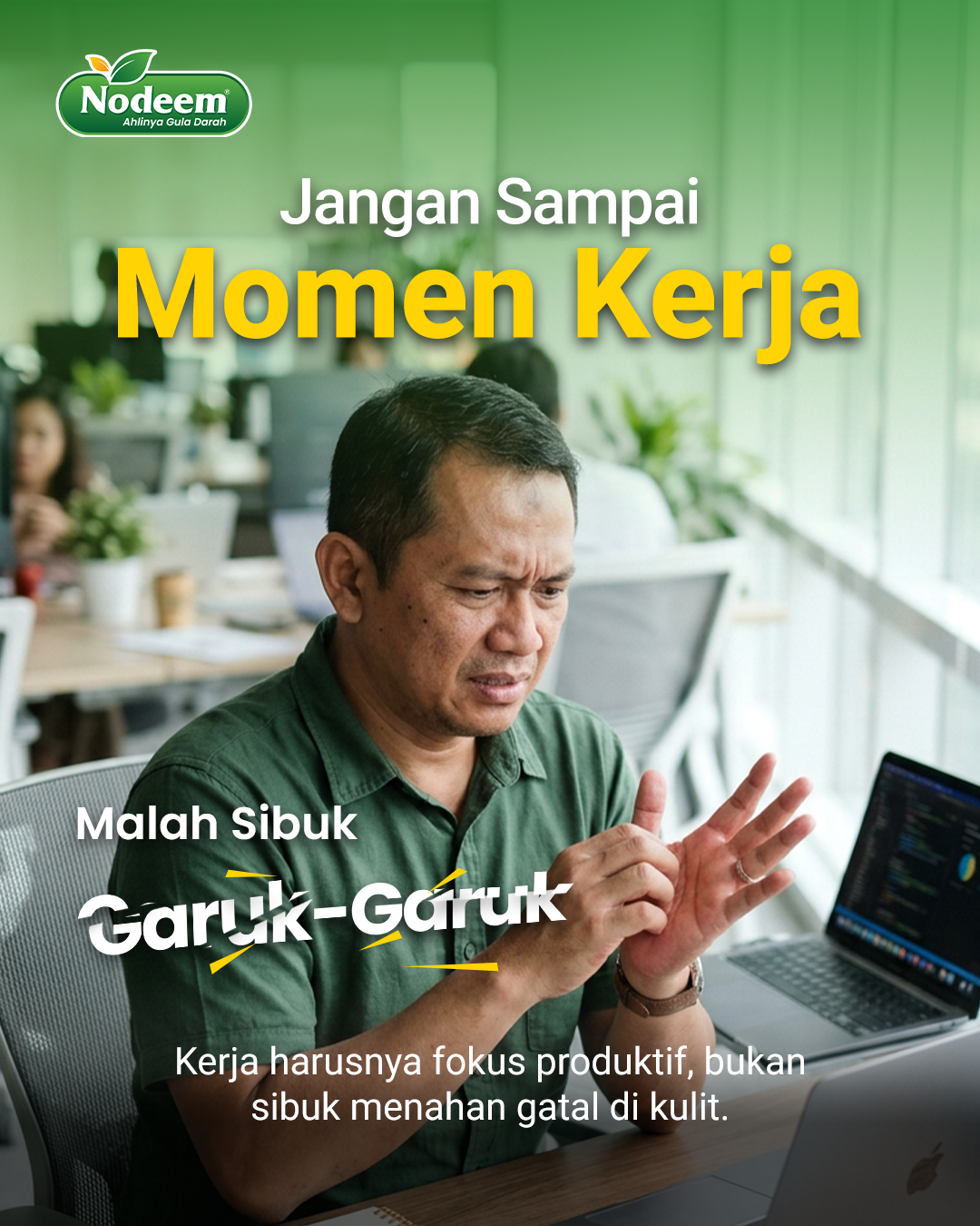 Nodeem Facebook ad: Kerja harusnya fokus cari cuan, bukan malah sibuk…