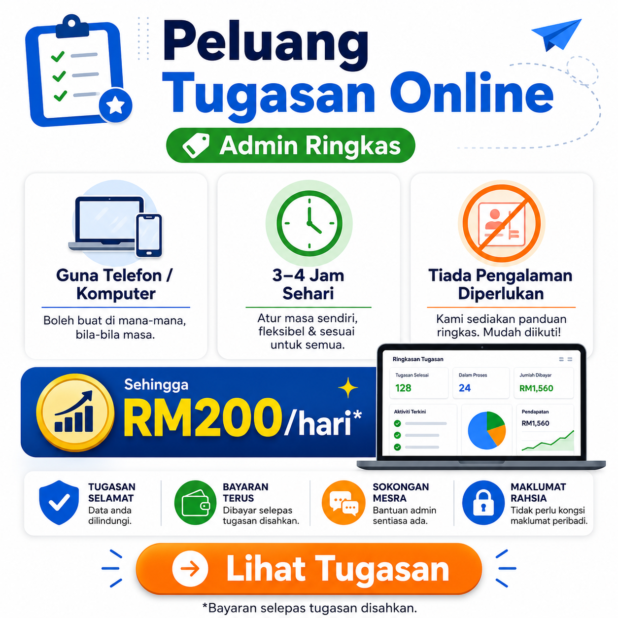 ओक्यूडब्ल्यूवायएससाहिप3 Facebook ad: Malaysia Click-Through Task Page