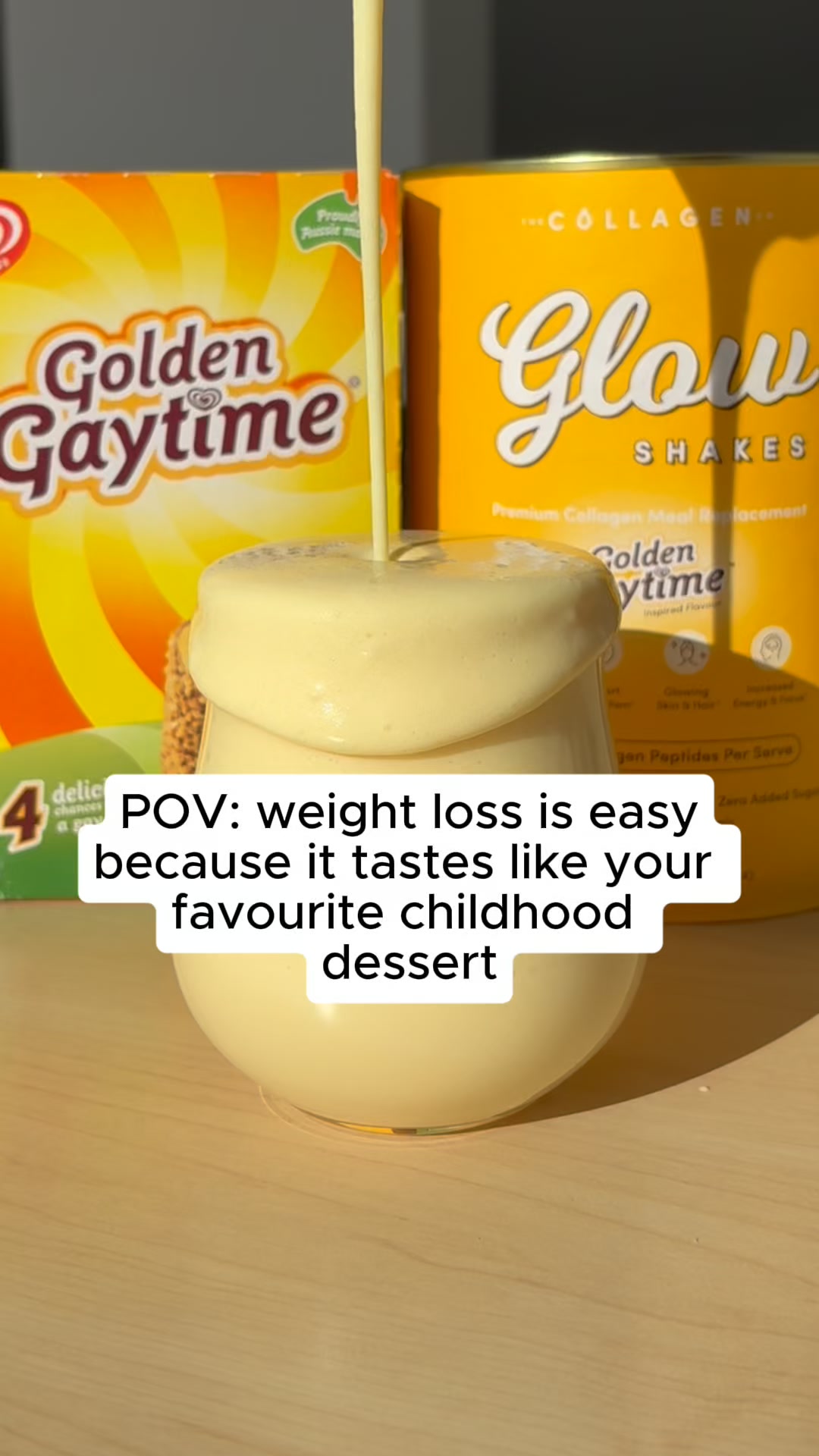 The Collagen Co. Facebook ad: A High Protein Meal That Also Helps The Glow