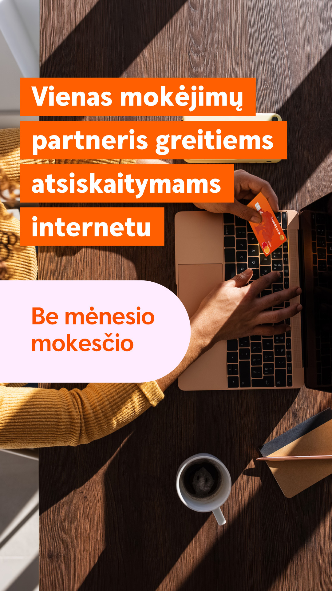 Swedbank Lietuvoje Facebook ad