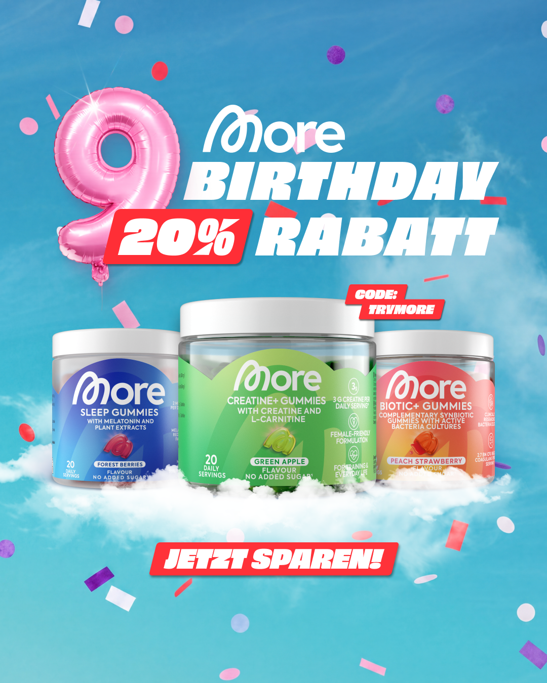 MORE Nutrition Facebook ad