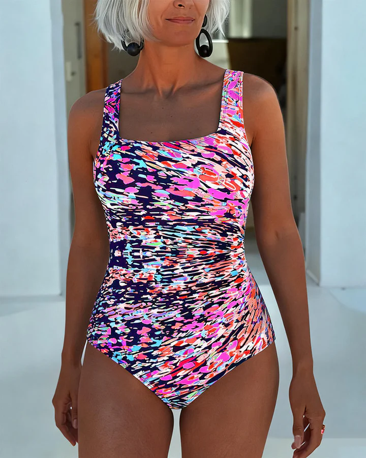 Ellis Ridge Facebook ad: The colorful one-piece that gives your midsection a…