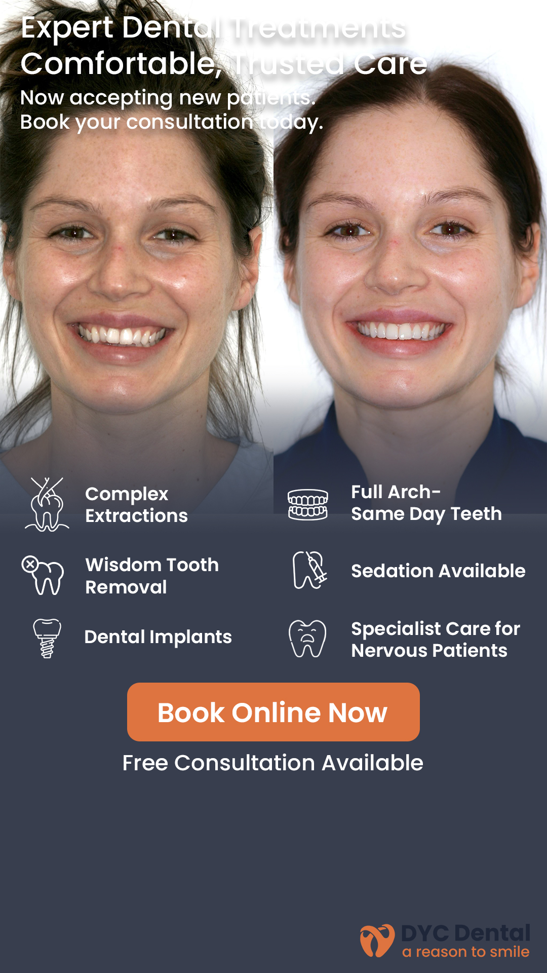 Dant Y Coed Dental Practice Facebook ad