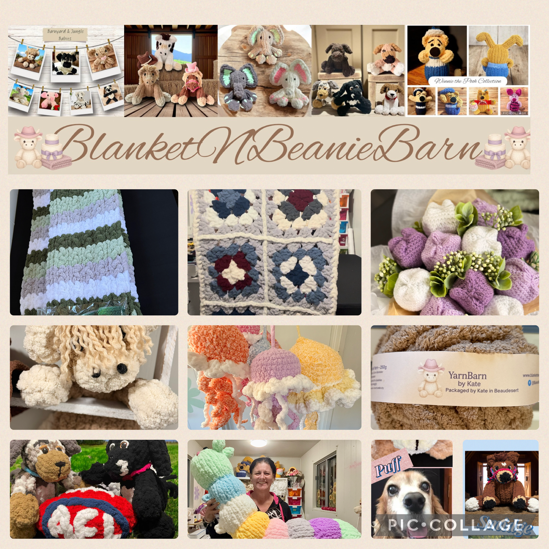 Blanketnbeaniebarn  Facebook ad