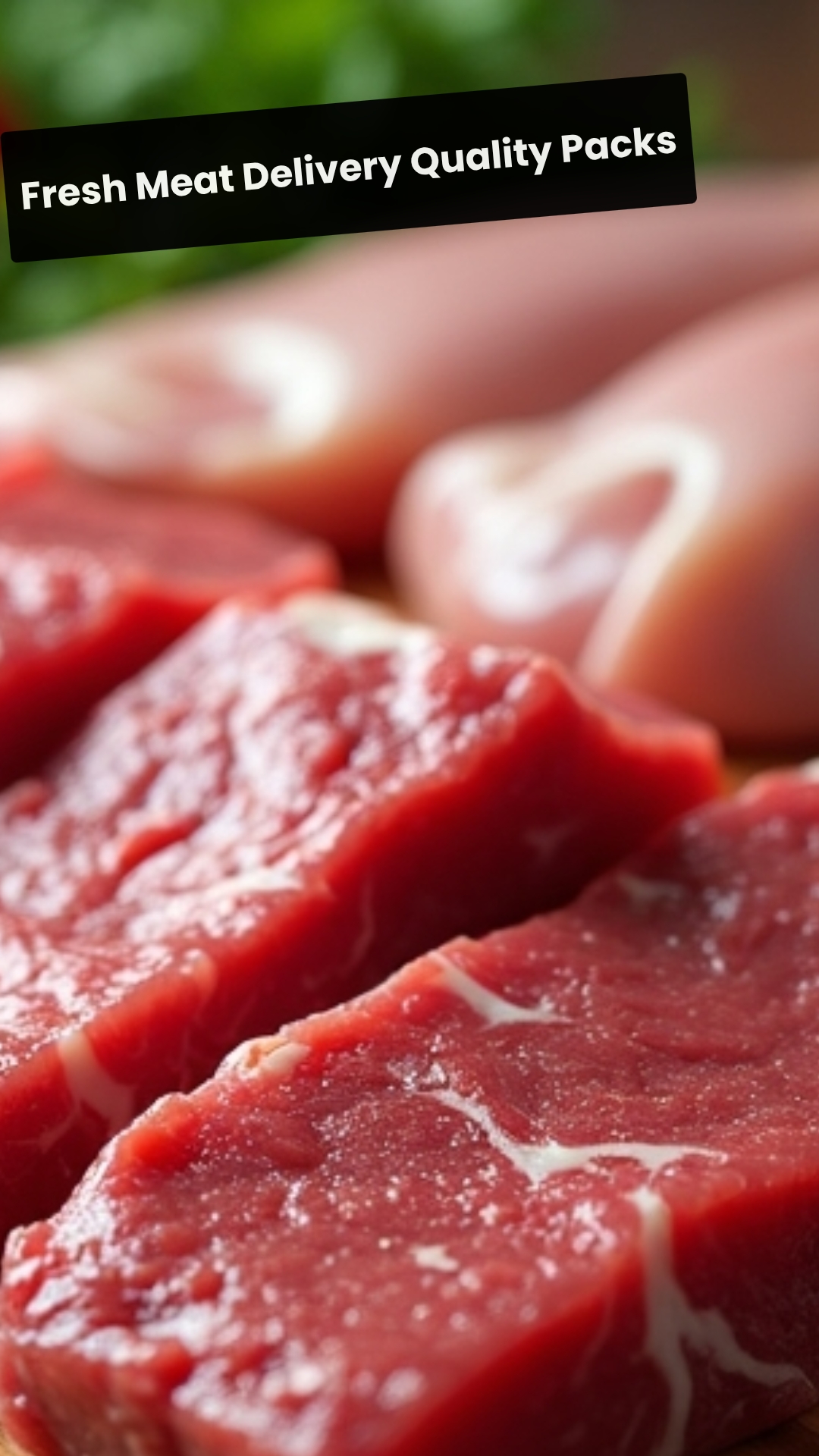 SwiftResults Here Facebook ad: Fresh Meat Delivery Quality Packs!