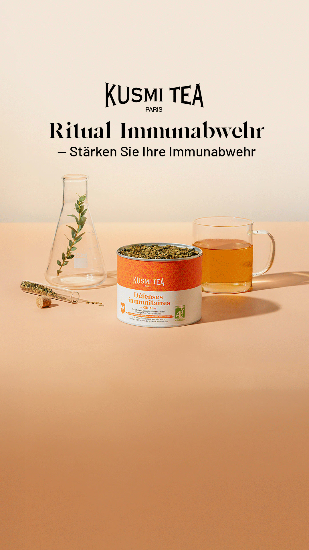 Kusmi Tea Facebook ad from Sep 17, 2026