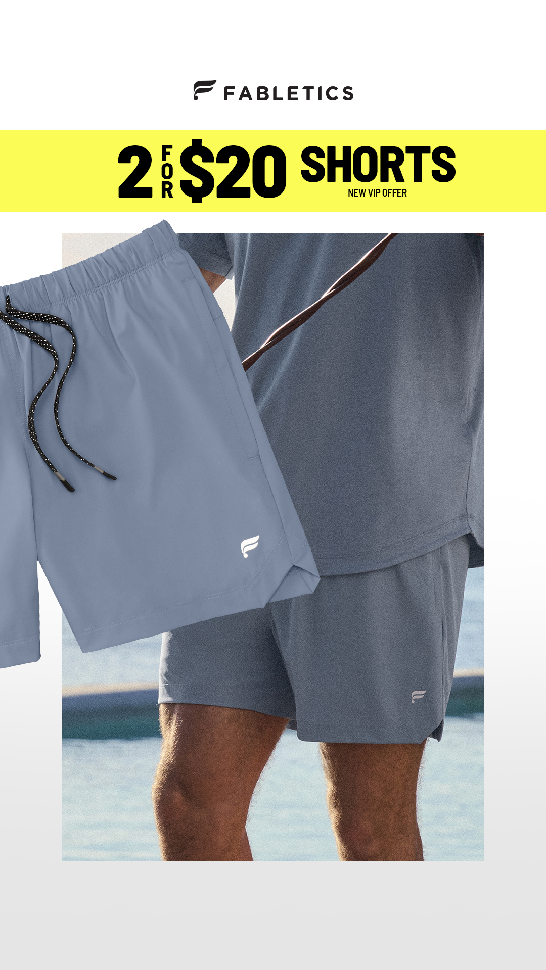 Fabletics Men Facebook ad