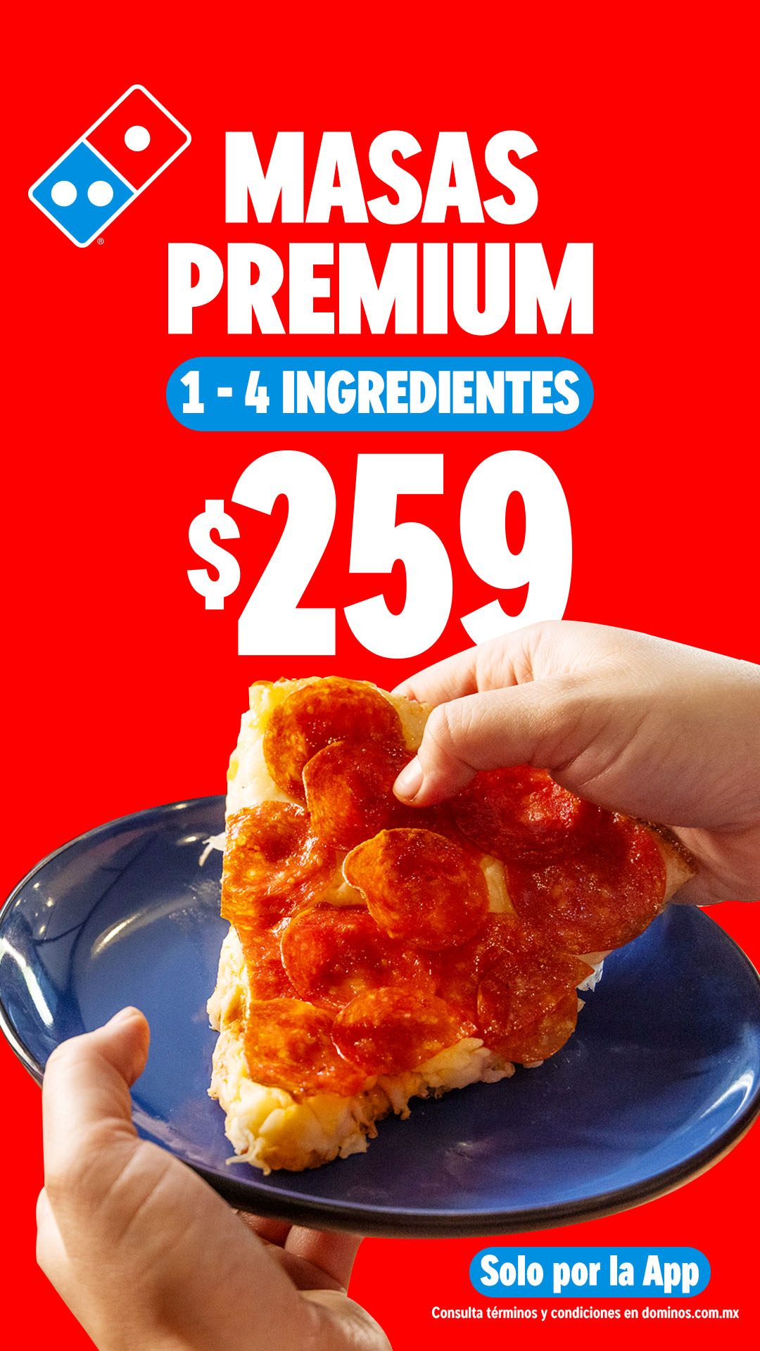 Domino's Mx Facebook ad