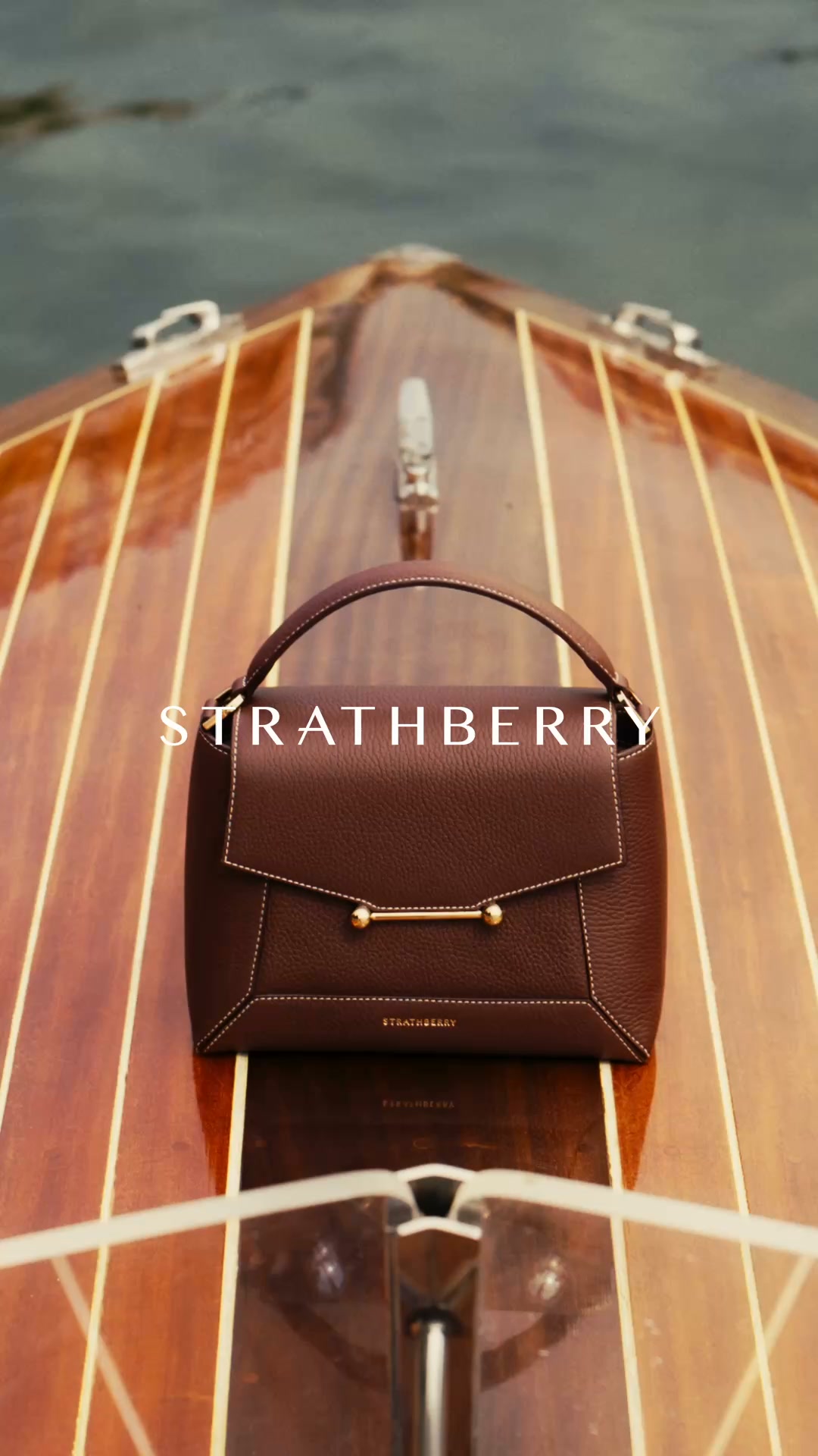Strathberry Facebook ad: Crafted to hold all of life’s little pieces.