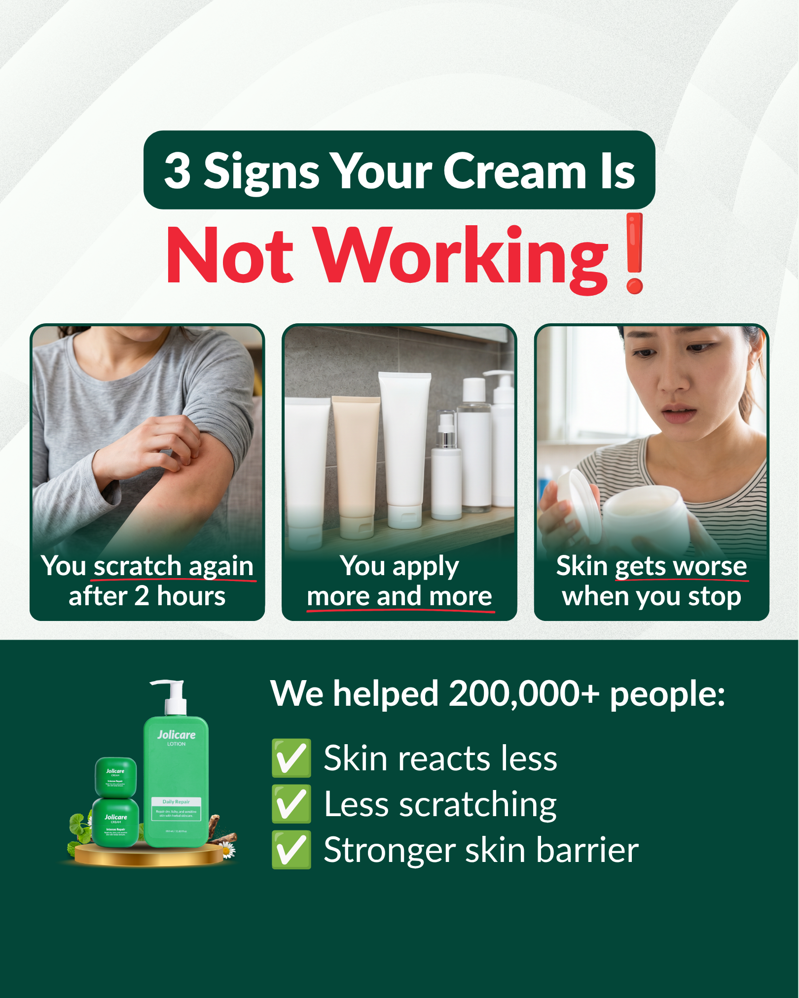 Jolicare Facebook ad