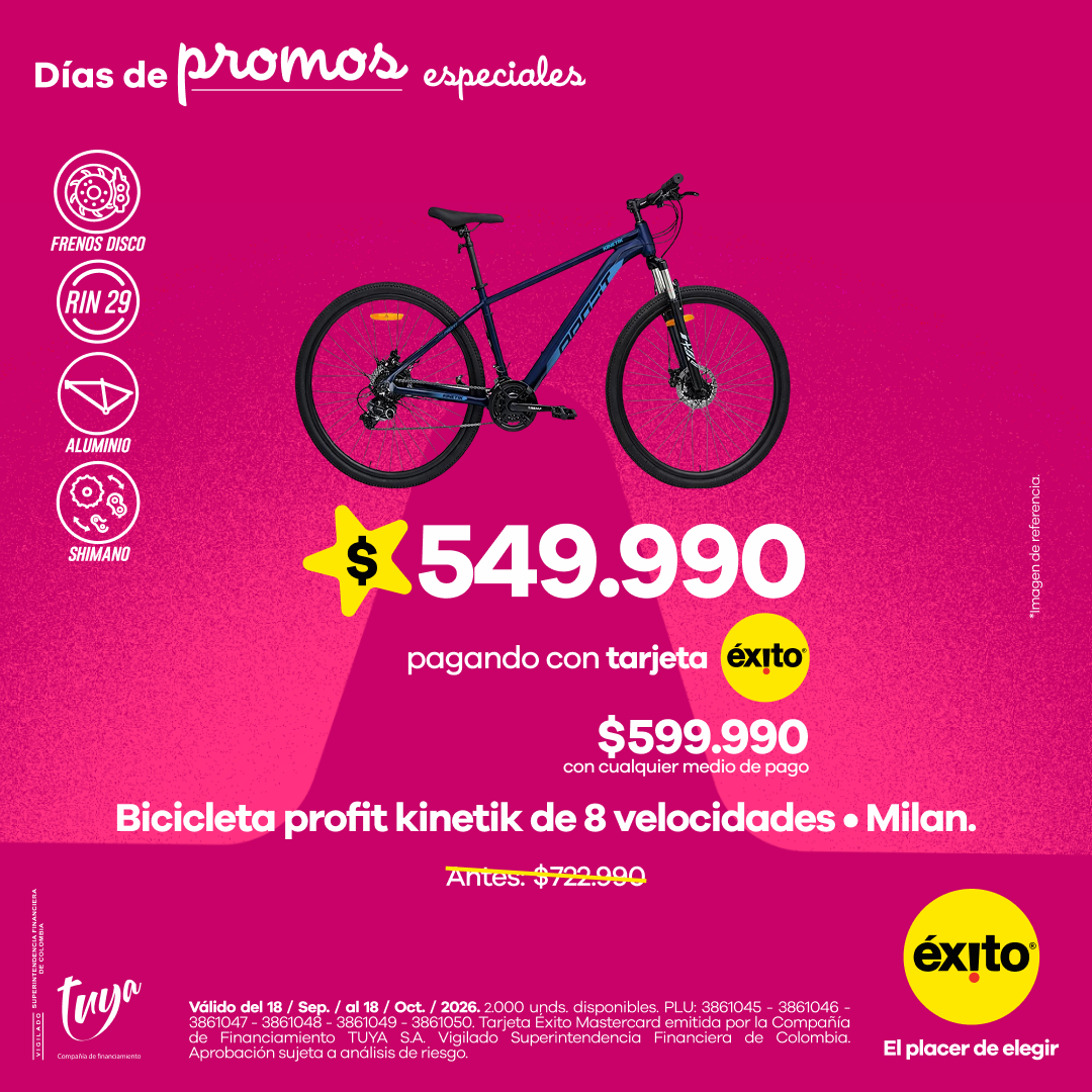 Éxito Facebook ad: ¡Bici Milan en oferta!
