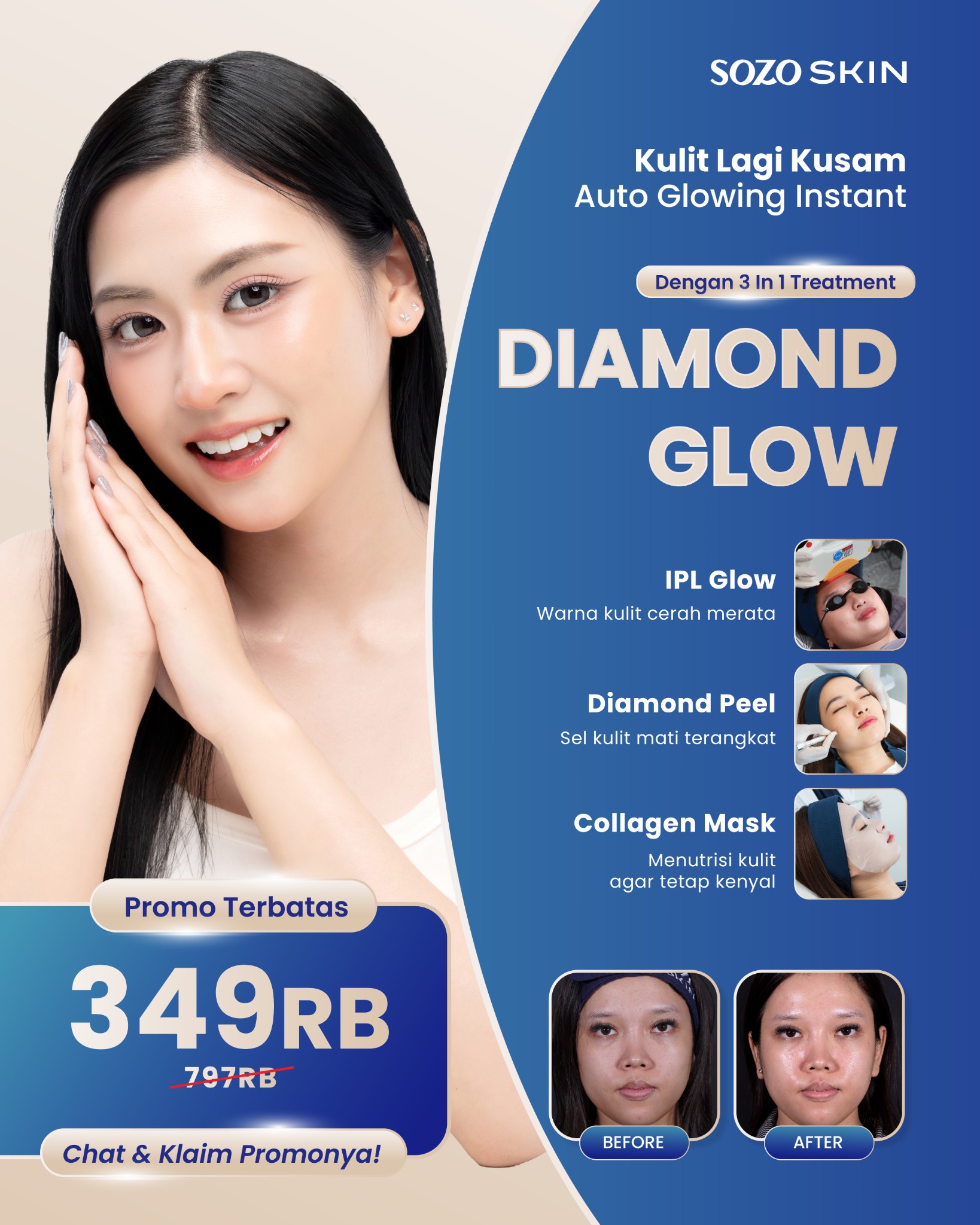 Sozo Skin Clinic Facebook ad