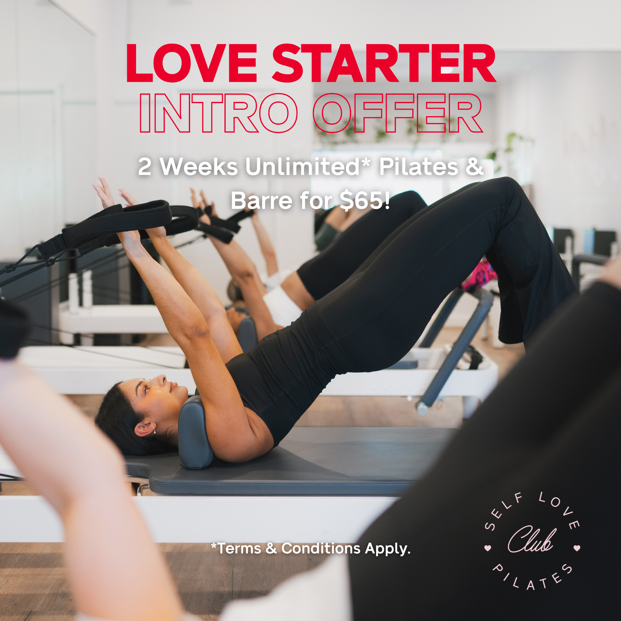 Self Love Club Pilates Facebook ad from Jul 22, 2026