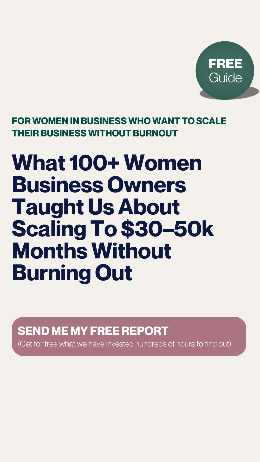 Angela Henderson Facebook ad